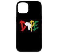Dope Africa Map Pan African Colors Juneteenth Case for iPhone 13