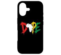 Dope Africa Map Pan African Colors Juneteenth Case for iPhone 17