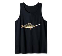 Dope Amazing Fish Smoking Funny Meme Design Tank Top