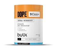Dope BCAA+ | Intra-Workout Powder | Blue Raspberry | 360 g | 30 Servings | 5g BCAAs | Electrolyte Blend | Glutamine | Vitamin B6 & B12 | Supports Hydration, Energy & Recovery