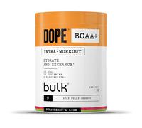 Dope BCAA+ | Intra-Workout Powder | Strawberry Lime | 360 g | 30 Servings | 5g BCAAs | Electrolyte Blend | Glutamine | Vitamin B6 & B12 | Supports Hydration, Energy & Recovery