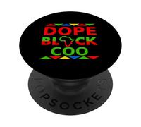 Dope Black COO Proud Black Chief Operating Officer Pride Job PopSockets Adhesive PopGrip