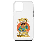 Dope Black Cowgirl Western Rodeo Melanin Country Women Case for iPhone 12 mini