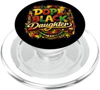 Dope Black Daughter Black History Month Juneteenth Graffiti PopSockets PopGrip for MagSafe