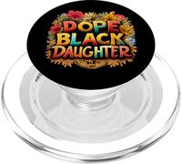 Dope Black Daughter Black History Month Juneteenth Graffiti PopSockets PopGrip for MagSafe