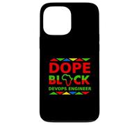 Dope Black DevOps Engineer Proud Black Professional Career Case for iPhone 13 Pro Max