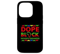 Dope Black DevOps Engineer Proud Black Professional Career Case for iPhone 14 Pro
