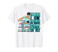 Dope Black Dreads Dad Father Son Dab Dabbin Fathers Boys Men Value Graphic T-Shirt, Men, White, S