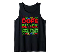 Dope Black Enablement Manager Proud Black Professional Job Tank Top