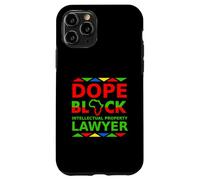 Dope Black Intellectual Property Lawyer Proud Black Attorney Case for iPhone 11 Pro