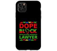 Dope Black Intellectual Property Lawyer Proud Black Attorney Case for iPhone 11 Pro Max