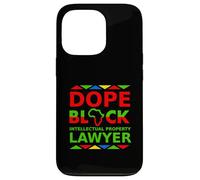Dope Black Intellectual Property Lawyer Proud Black Attorney Case for iPhone 13 Pro