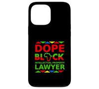 Dope Black Intellectual Property Lawyer Proud Black Attorney Case for iPhone 13 Pro Max