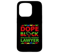 Dope Black Intellectual Property Lawyer Proud Black Attorney Case for iPhone 15 Pro