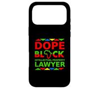 Dope Black Intellectual Property Lawyer Proud Black Attorney Case for iPhone 17 Pro Max