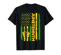 Dope Black Juneteenth African American History Flag History T-Shirt
