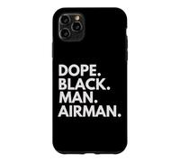 Dope Black Man Airman African American Pride Case for iPhone 11 Pro Max