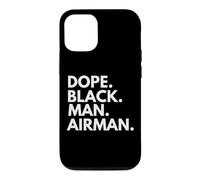 Dope Black Man Airman African American Pride Case for iPhone 12/12 Pro