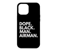Dope Black Man Airman African American Pride Case for iPhone 12 Pro Max