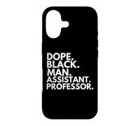 Dope Black Man Assistant Professor African American Pride Case for iPhone 17