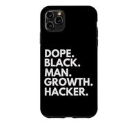 Dope Black Man Growth Hacker African American Pride Case for iPhone 11 Pro Max