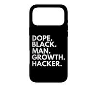 Dope Black Man Growth Hacker African American Pride Case for iPhone 17 Pro Max