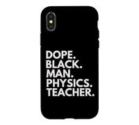 Dope Black Man Physics Teacher African American Pride Case for iPhone X/XS