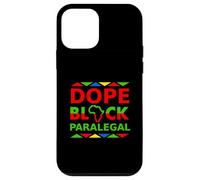 Dope Black Paralegal Proud Black Professional Career Pride Case for iPhone 12 mini