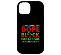 Dope Black Paralegal Proud Black Professional Career Pride Case for iPhone 14