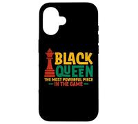 Dope Black Queen The Most Powerful Piece African American Case for iPhone 16