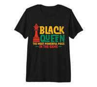 Dope Black Queen The Most Powerful Piece African American Premium T-Shirt