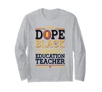 Dope Black Special Education Teacher Pride Long Sleeve T-Shirt
