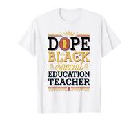 Dope Black Special Education Teacher Pride T-Shirt
