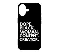 Dope Black Woman Content Creator Black History Month Case for iPhone 17