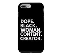 Dope Black Woman Content Creator Black History Month Case for iPhone 7 Plus/8 Plus
