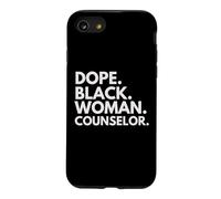 Dope Black Woman Counselor African American Counselors Case for iPhone SE (2020) / 7/8