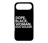 Dope Black Woman Dog Walkers Empowered Black History Month Case for iPhone Air