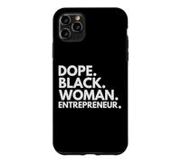 Dope Black Woman Entrepreneur African American Boss CEO Case for iPhone 11 Pro Max