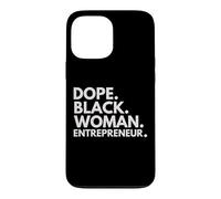 Dope Black Woman Entrepreneur African American Boss CEO Case for iPhone 13 Pro Max