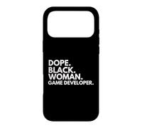 Dope Black Woman Game Developer African American Engineer Case for iPhone 17 Pro Max
