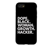 Dope Black Woman Growth Hacker Black History Month Pride Case for iPhone SE (2020) / 7/8