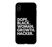 Dope Black Woman Growth Hacker Black History Month Pride Case for iPhone XS Max