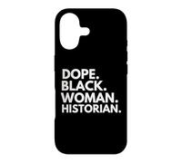 Dope Black Woman Historian Empowered Black History Month Case for iPhone 17