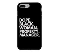 Dope Black Woman Property Manager African American Pride Case for iPhone 7 Plus/8 Plus