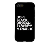 Dope Black Woman Property Manager African American Pride Case for iPhone SE (2020) / 7/8