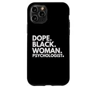 Dope Black Woman Psychologist African American Psychology Case for iPhone 11 Pro