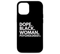Dope Black Woman Psychologist African American Psychology Case for iPhone 12/12 Pro