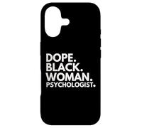 Dope Black Woman Psychologist African American Psychology Case for iPhone 17