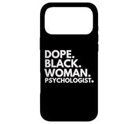 Dope Black Woman Psychologist African American Psychology Case for iPhone 17 Pro Max