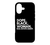 Dope Black Woman Real Estate Agent African American Realtor Case for iPhone 17